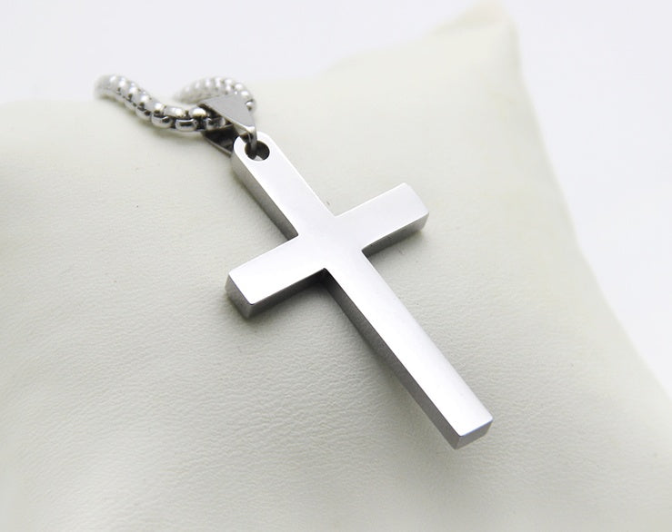 Stainless Steel Cross Necklace