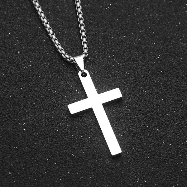 Stainless Steel Cross Necklace