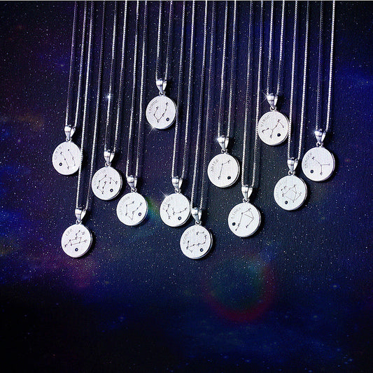 925 Sterling Silver Zodiac Necklace