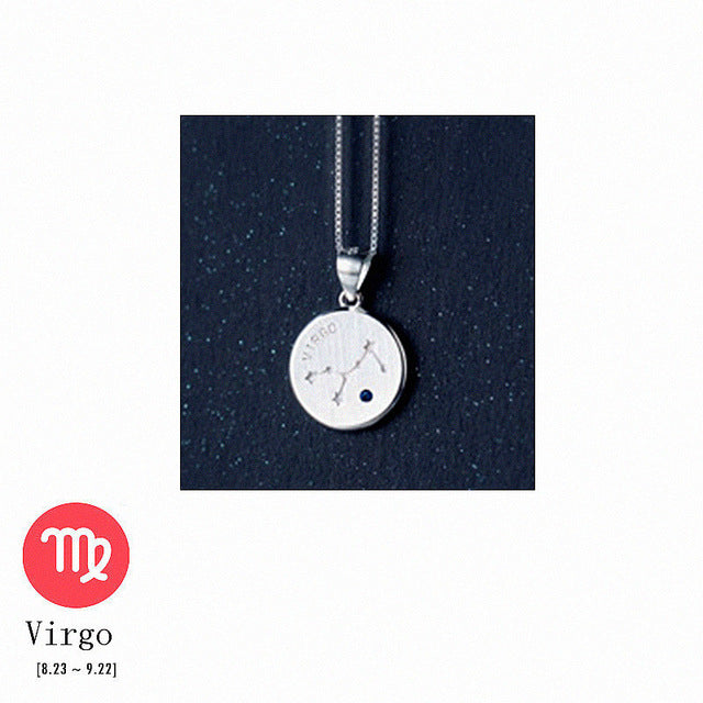 925 Sterling Silver Zodiac Necklace