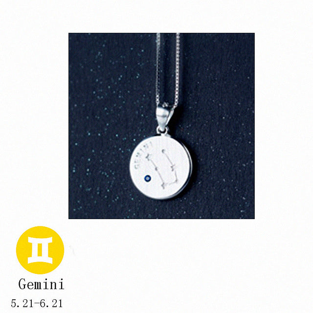925 Sterling Silver Zodiac Necklace