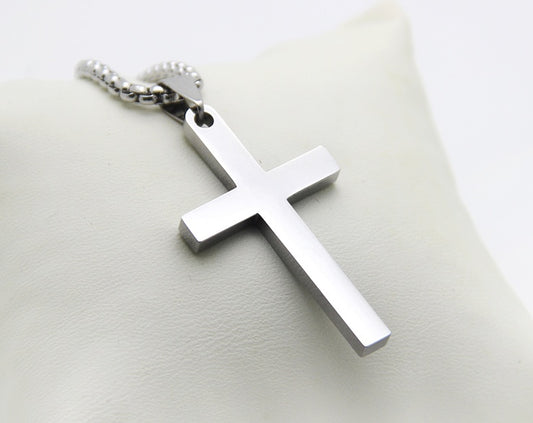 Stainless Steel Cross Necklace