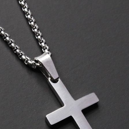 Stainless Steel Cross Necklace