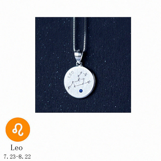 925 Sterling Silver Zodiac Necklace