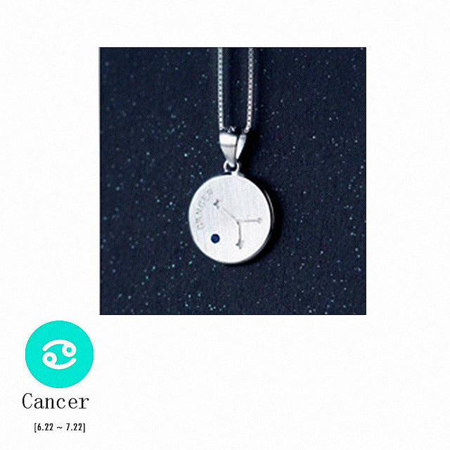 925 Sterling Silver Zodiac Necklace