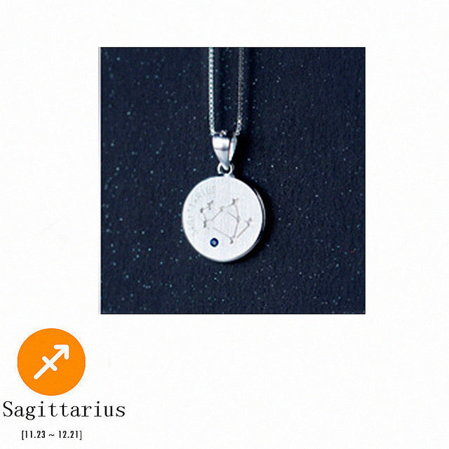925 Sterling Silver Zodiac Necklace